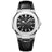 Silver Case Black Surface