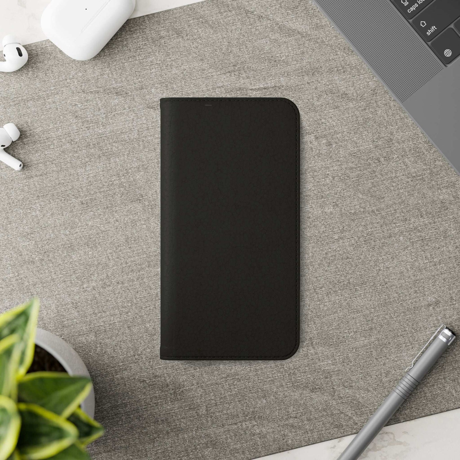Black Flip Phone Case, Flip Phone Case - Elite Fashion