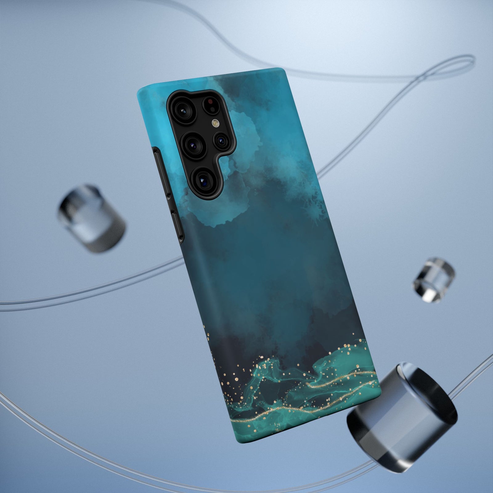 Blue Sea Impact-Resistant Phone Case, Sea I Phone Case - Elite Fashion