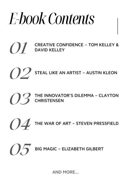 Creative Thinking & Innovation E-book