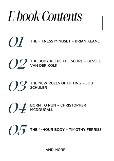 Fitness & Healthy Living E-book