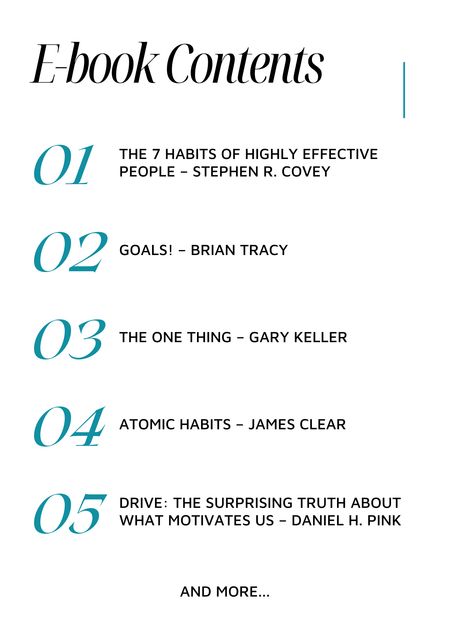 Goal Setting & Achievement E-book