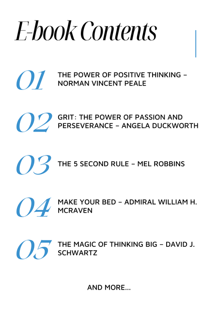 Mindset & Motivation E-book