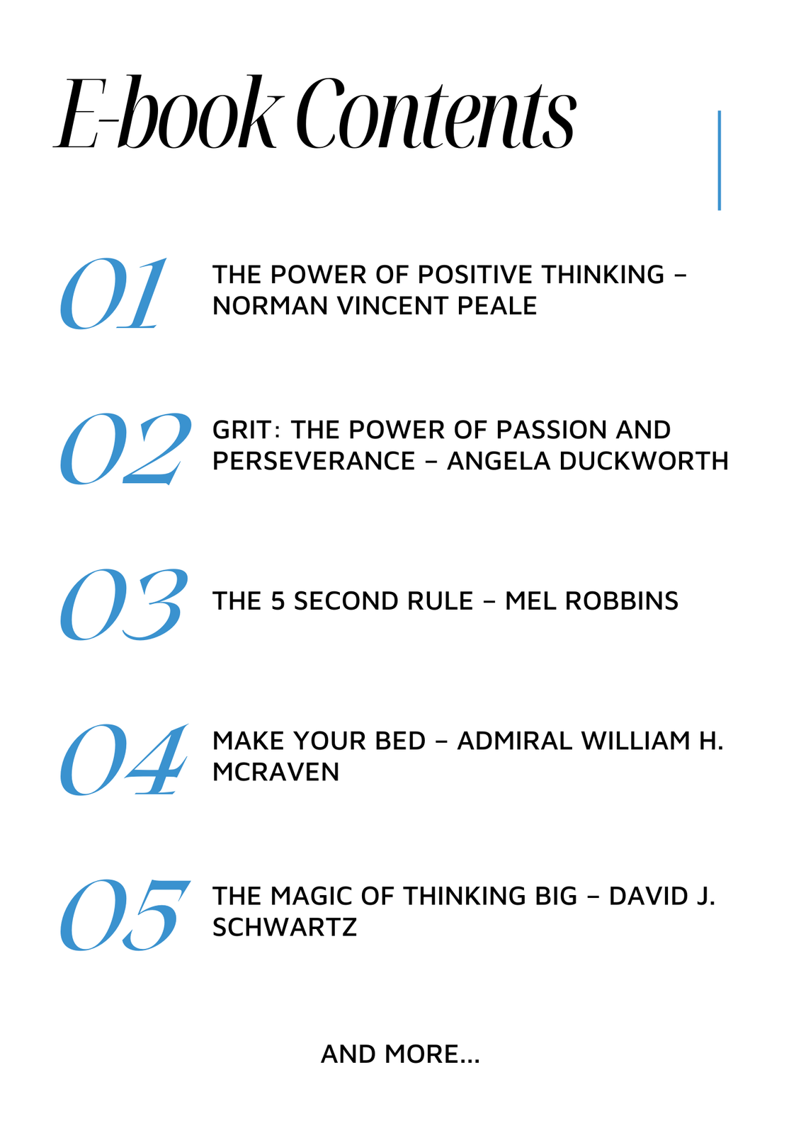 Mindset & Motivation E-book