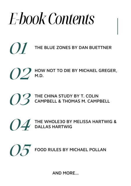 Nutrition & Healthy Habits E-book