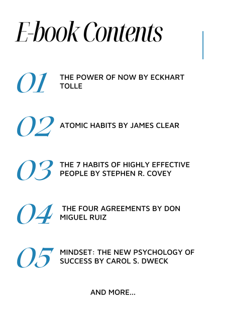 Personal Growth & Self-Improvement E-book