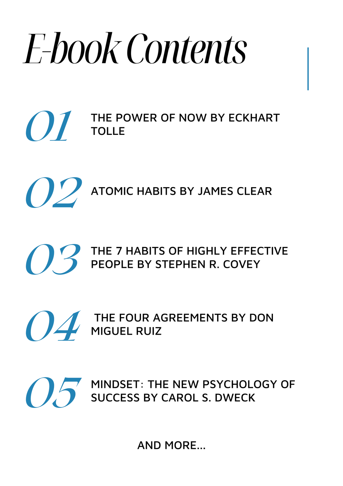 Personal Growth & Self-Improvement E-book