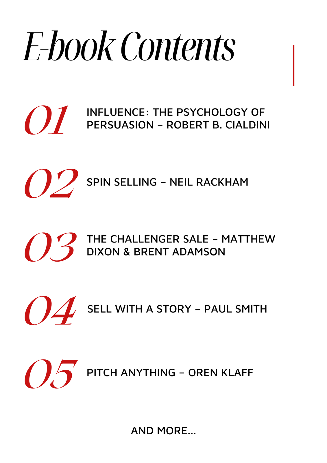 Sales Strategies & Conversion Optimization E-book