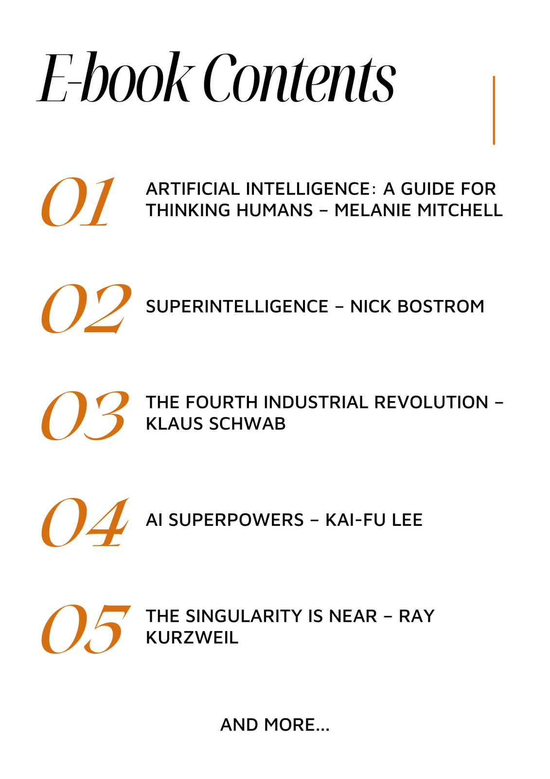 Technology & AI Advancements E-book