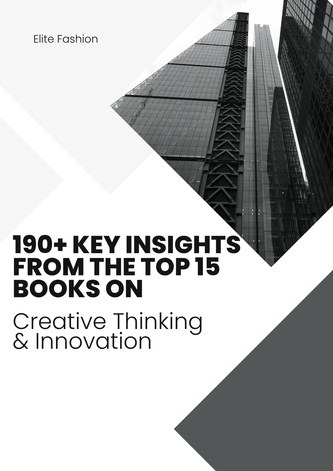 Creative Thinking & Innovation E-book