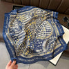Vintage Silk Scarf - French Style 70cm Square Scarf