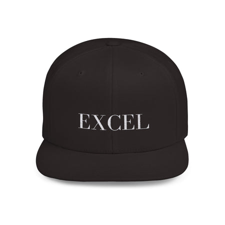 Excel Fashion Flat Bill Snapback, Fashion Classic Hat - Elite Fashion