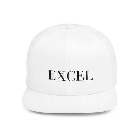 Excel Fashion Flat Bill Snapback, Fashion Classic Hat - Elite Fashion