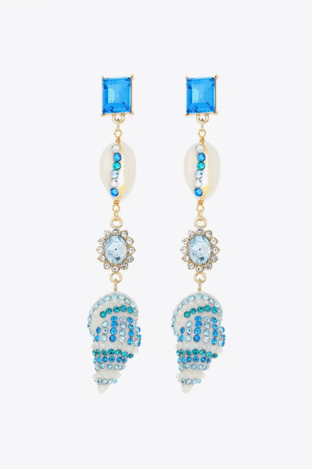 Seaside Charm Conch Earrings