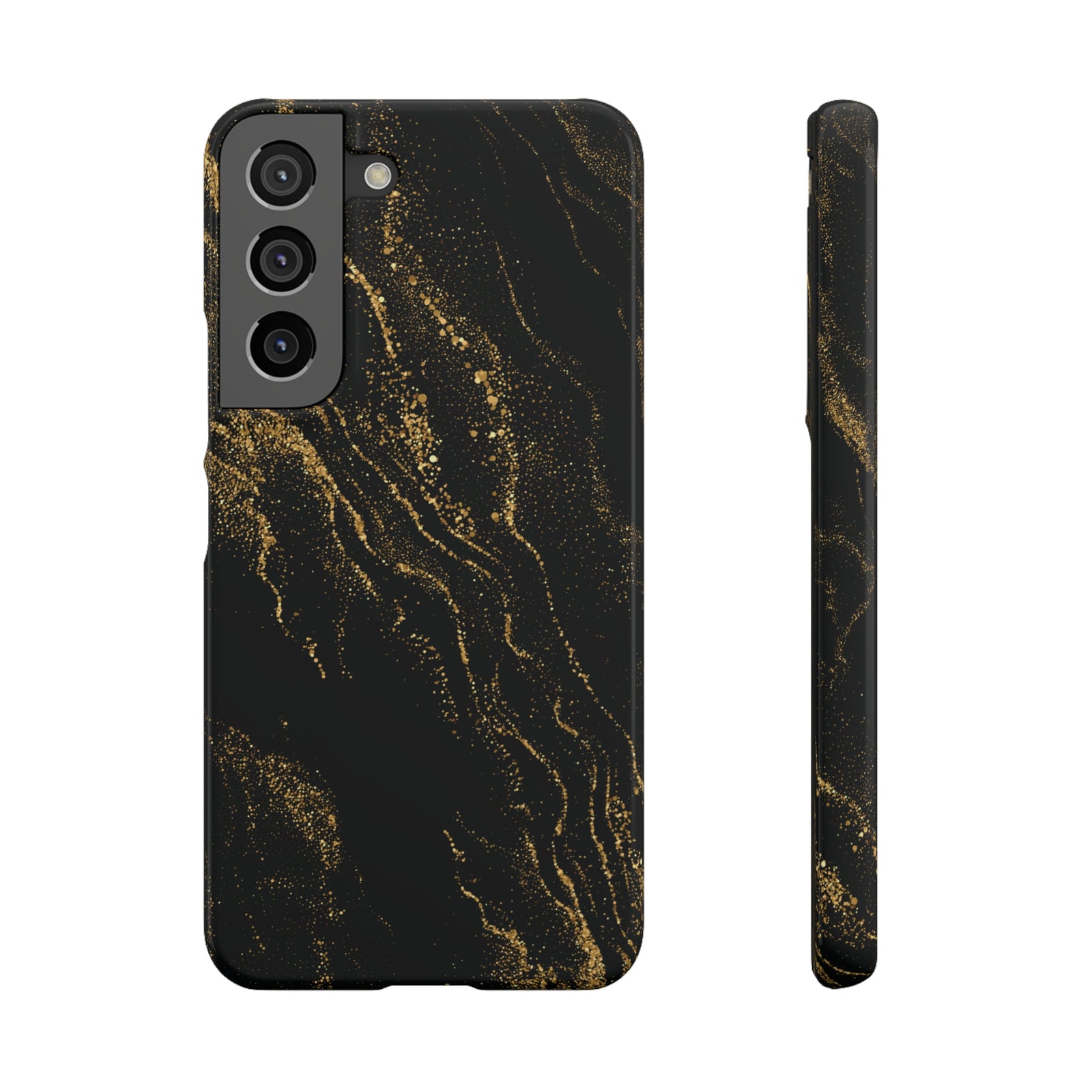 Gold Sand Snap Phone Case, Snap Case Phone Case - Elite Fashion