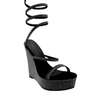 Glitzy Gala Wedge Sandals