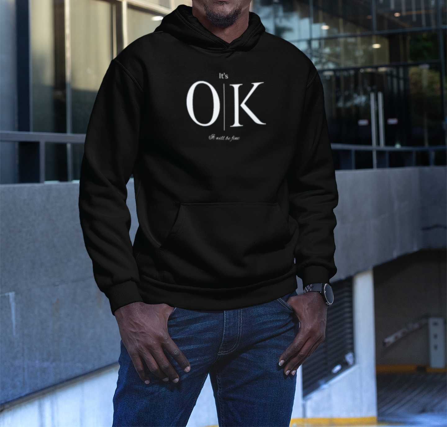 It's OK it will be fine Fashion Hoodie, Hoodie Fashion Style - Elite Fashion