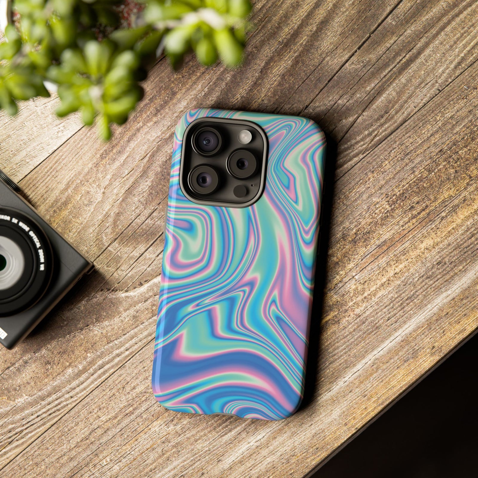 Multicolour Tough Phone Case, Multi Color Phone Case - Elite Fashion