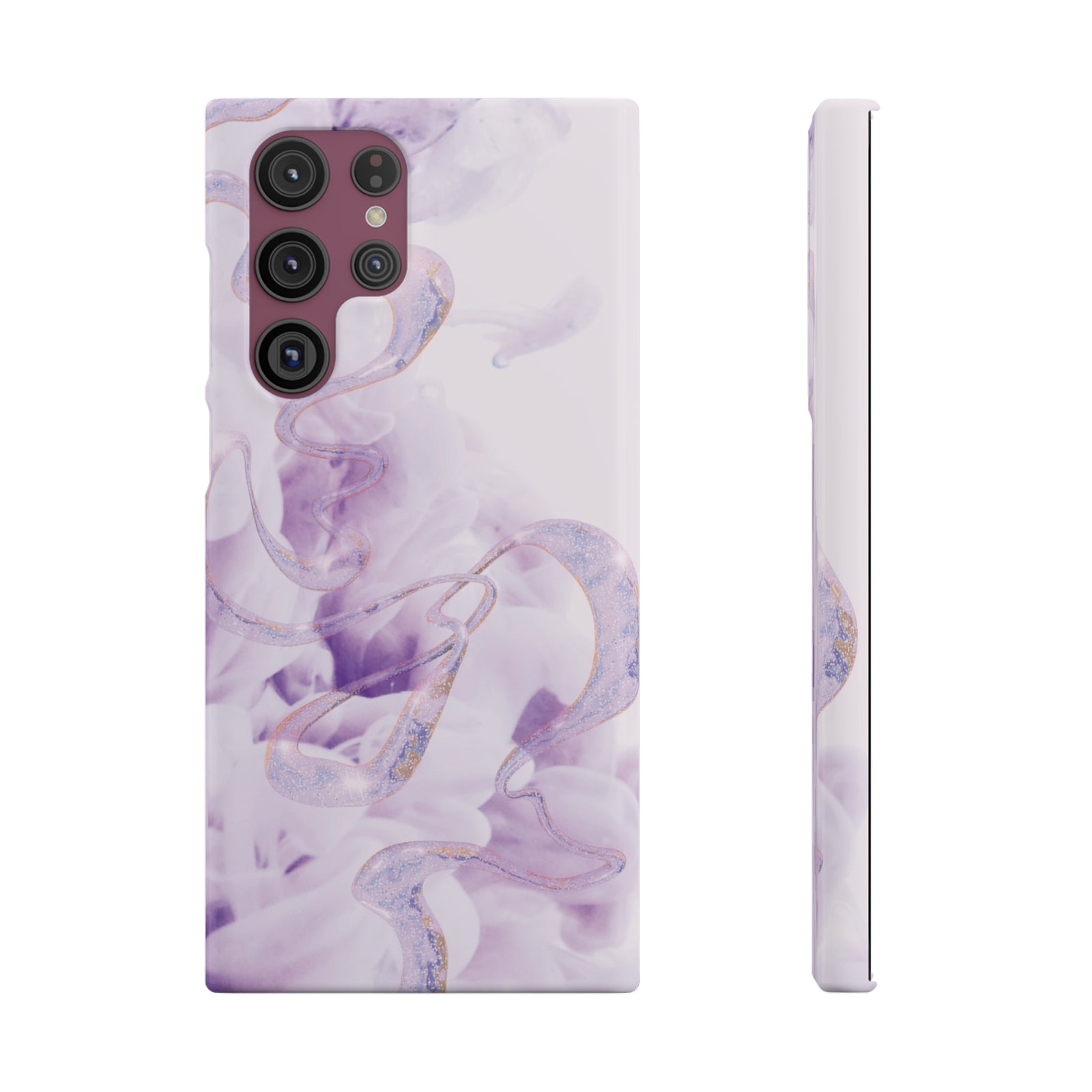 Purple Snap Phone Case, Snap Case Phone Case - Elite Fashion