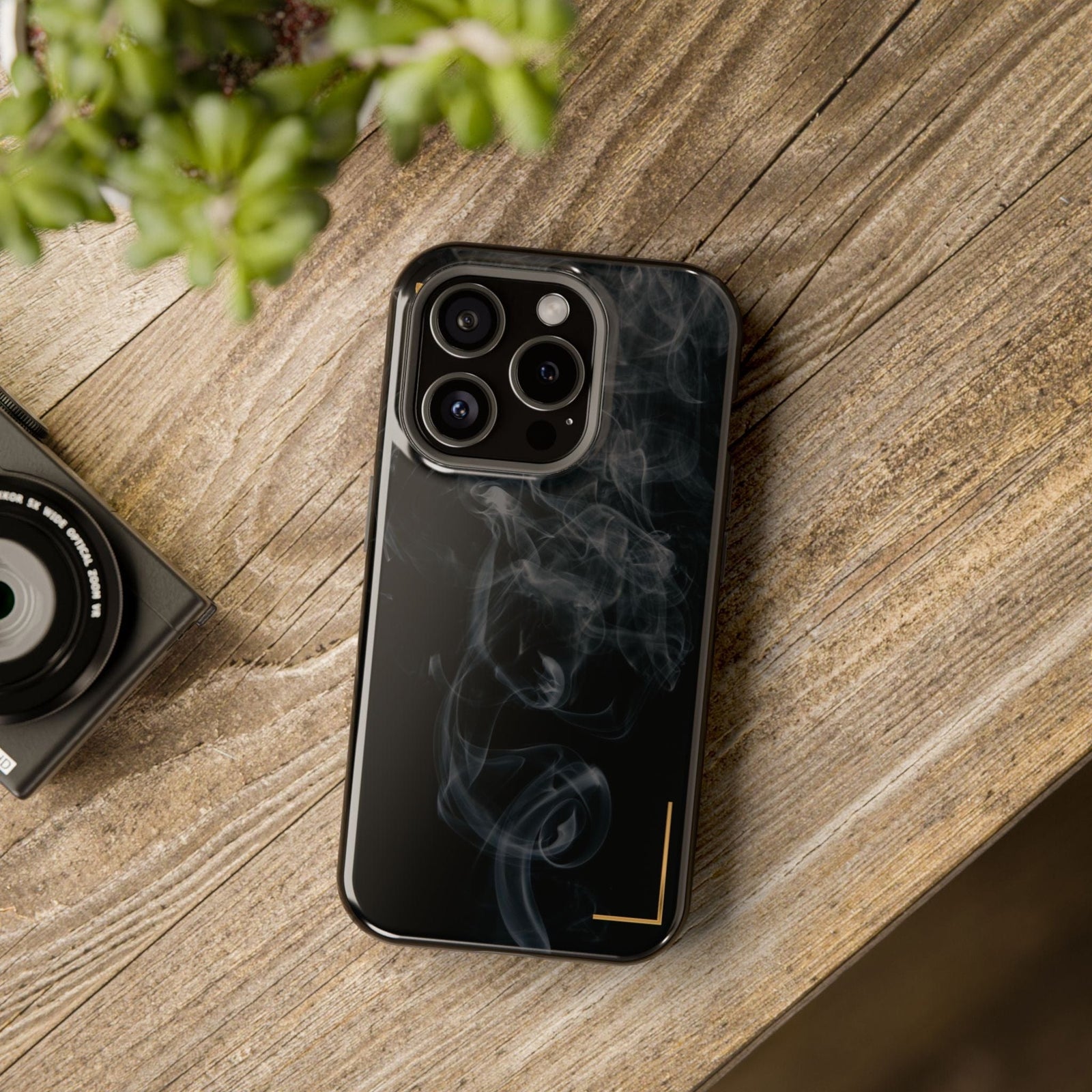 Smoke Magnetic Tough Phone Case, Phone Case With Magnet - Elite Fashion